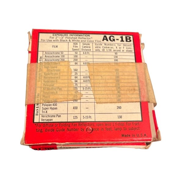 Vintage Photo Flash By Amplex AG-1B Lot of 2 boxes - Picture 4 of 4